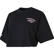 Nb New Balance WNT1639 Siyah Kadın Tişört