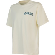 Nb New Balance UNT1601 Krem Unisex Tişört