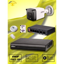 Dahua 2 Mp 1 Kameralı Ip / Bullet Full Paket