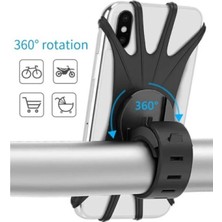 Silikon Esnek Bisiklet Telefon Tutucu