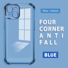 HONTINGA iPhone 14 ile Uyumlu Şeffaf Kılıfı Düşüme Önleyici Basitlik Anti Düşme Kamera Korumali Desen Yumuşak Silikon Telefon Kılıfı Kadın ve Erkek Için Uygundur K3-0000