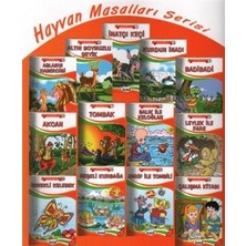 Zambak Hayvan Masalları Serisi (13 Kitap Takım) (7-9) Yaş