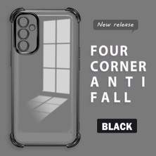 HONTINGA Samsung Galaxy M23 5g ile Uyumlu Şeffaf Kılıfı Düşüme Önleyici Basitlik Anti Düşme Kamera Korumali Desen Yumuşak Silikon Telefon Kılıfı Kadın ve Erkek Için Uygundur K3-0000