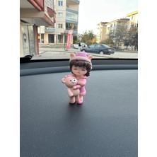 Araç Içi Biblo Sevimli Ayıcıklı Kız Şık Tasarım Tüm Araç Modellerine Uygun