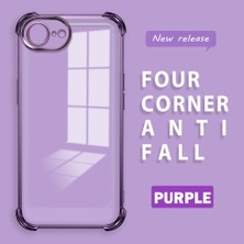 HONTINGA iPhone 16E ile Uyumlu Şeffaf Kılıfı Düşüme Önleyici Basitlik Anti Düşme Kamera Korumali Desen Yumuşak Silikon Telefon Kılıfı Kadın ve Erkek Için Uygundur K3-0000