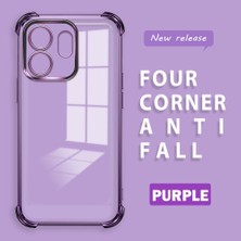 HONTINGA Infinix Smart 9 ile Uyumlu Şeffaf Kılıfı Düşüme Önleyici Basitlik Anti Düşme Kamera Korumali Desen Yumuşak Silikon Telefon Kılıfı Kadın ve Erkek Için Uygundur K3-0000