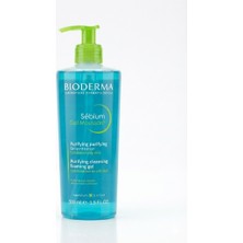Bioderma Sebium Foaming Gel Yağlı ve Akneli Ciltler Için Arındırıcı Temizleme Jeli 500 ml