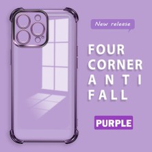 HONTINGA iPhone 16 Pro Max ile Uyumlu Şeffaf Kılıfı Düşüme Önleyici Basitlik Anti Düşme Kamera Korumali Desen Yumuşak Silikon Telefon Kılıfı Kadın ve Erkek Için Uygundur K3-0000