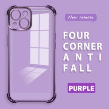 HONTINGA iPhone 14 ile Uyumlu Şeffaf Kılıfı Düşüme Önleyici Basitlik Anti Düşme Kamera Korumali Desen Yumuşak Silikon Telefon Kılıfı Kadın ve Erkek Için Uygundur K3-0000