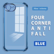 HONTINGA iPhone 16E ile Uyumlu Şeffaf Kılıfı Düşüme Önleyici Basitlik Anti Düşme Kamera Korumali Desen Yumuşak Silikon Telefon Kılıfı Kadın ve Erkek Için Uygundur K3-0000