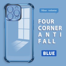 HONTINGA iPhone 15 Pro Max ile Uyumlu Şeffaf Kılıfı Düşüme Önleyici Basitlik Anti Düşme Kamera Korumali Desen Yumuşak Silikon Telefon Kılıfı Kadın ve Erkek Için Uygundur K3-0000