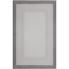 Gabardin Halı Gabardin Jade 7019 Gri Serisi Triko Akrilik Salon Oturma Yatak Odası Halısı