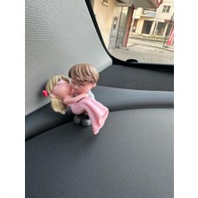 Araç Içi Biblo Sevimli Düğün Evlilik Çifti  Şık Tasarım Tüm Araç Modellerine Uygun