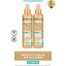 Bioxcin Besleyici Yağlar Sıvı Saç Kremi 200 ml 2 Adet