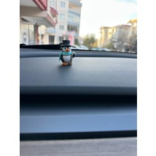 Araç Içi Biblo Sevimli Bastonlu Pengui Şık Tasarım Tüm Araç Modellerine Uygun