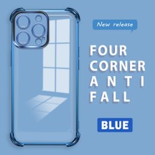 HONTINGA iPhone 14 Pro Max ile Uyumlu Şeffaf Kılıfı Düşüme Önleyici Basitlik Anti Düşme Kamera Korumali Desen Yumuşak Silikon Telefon Kılıfı Kadın ve Erkek Için Uygundur K3-0000