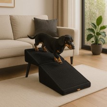 Rampas Köpek Yatağı Köpek Rampası & Puf Iki Fonksiyonlu