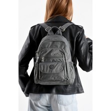 Mega Çanta Krinkıl Sırt Çanta Günlük Kullanım Su Geçirmez Spor Seyahat Tatil Yaz Kış