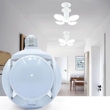 30 Watt, Gün Işığı Renkli Katlanır LED Ampul, Enerji Tasarruflu, 3000 Kelvin  Dekoratif LED Ampul