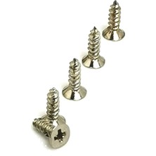 FRY Klips, Menteşe, Ayak, Ağaç, Sunta Vidası 2,2x6,5mm - Nikel 100 Adet