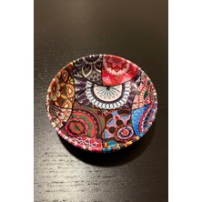 The Little Nature Mandala Desenli Küçük Boy Metal Dekoratif Tabak – Denge, Estetik ve Güçlü Tasarım