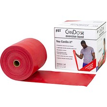 Cando Egzersiz Band 45,5 mt Kırmızı