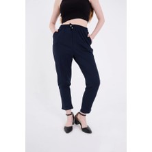 Emh Store Tam Kalıp Basic Eşofman Pantolon - Lacivert