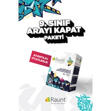Raunt 9. Sınıf Arayı Kapat (13 Kitap Cep/web) Yapay Zekalı Kişisel Çalışma Planlı Ders Destek Seti