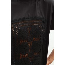 Emh Store Melasti Motifli Brodeli Tişört 8019-8