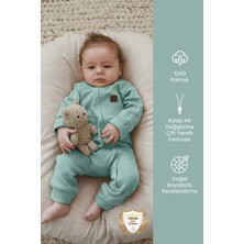 Çift Taraf Fermuarlı Bebek Tulumu Tulum