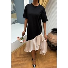 Emh Store Volanlı Süprem Elbise 2864