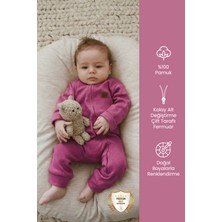 Çift Taraf Fermuarlı Bebek Tulumu Tulum