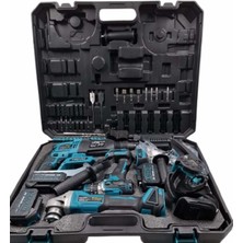 Şarjlı Hilti/somun Sökme/avuç Taşlama/matkap/testere Haktaş HKT929 5 Li Set