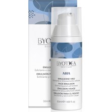 Byotea AHA SPF Korumalı Peeling Leke Karşıtı Sıkılaştırıcı E Vitamini Argan Yüz Emülsiyonu 50ml
