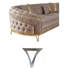 BafArt Metal Mobilya Ayağı Üçgen Model 4 Adet