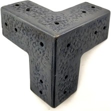 FRY Antika Tarz Dekoratif Pirinç Köşe Gönye - 68X68 Mm, Oksit