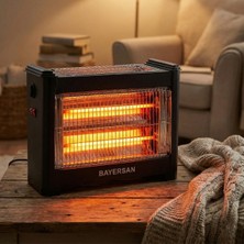 Şömine Tipi Isıtıcı Soba 1800W