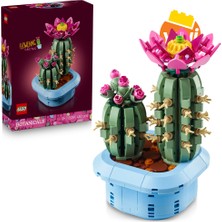 LEGO® Botanicals Çiçekli Kaktüs 11509 - 9 Yaş ve Üzeri Çocuklar İçin Yaratıcı Oyuncak Yapım Seti (482 Parça)