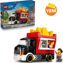 LEGO® City Patates Kızartması Kamyonu - Rol Oyunu için Yemek Aksesuarları İçeren Oyuncak Yapım Seti - 60488