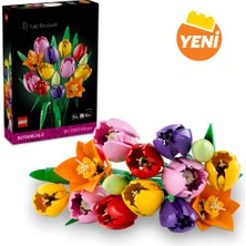 LEGO® Botanicals Lale Buketi 11501 - Yetişkinler için Dekoratif Model Yapım Seti (576 Parça)