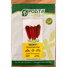 Pozitif Tohum Yalın F1 Kapya Biber Tohumu - Orijinal Paket - 1.000 Ad/pk