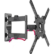 Nb North Bayou P4 32"-55" Tv Uyumlu, 180° Dönüş Açılı, 27.2 kg Destekli, Vesa Uyumu, Tuv Sertifikalı, Led/lcd Tv Duvar Askı Aparatı (P4)