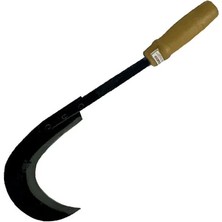 FRY Sürmene Kırmızı Plastik Saplı Orak 43 cm - Buğday Hasadı