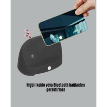 Kafkas Store Tkndy Akıllı Kablosuz Telefon Tutucu ve Stereo Hoparlör – Kolay Kullanım ve Yüksek Ses Kalite