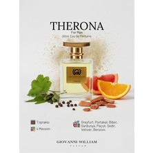 Giovanni William Therona Erkek Parfüm Edp | Greyfurt, Portakal, Biber, Paçuli, Vetiver, Sedir