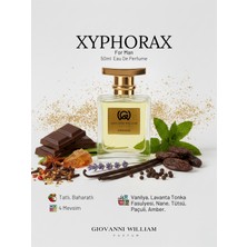 Giovanni William Xyphorax Kalıcı Erkek Parfüm |Baharaatlı & Odunsu | 3,5 Mevsim |