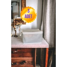 Helen's Home 3 Adet Çorap Havlu Iç Çamaşırı Sütyen Düzenleyici Mini Hurç 30X20X18 cm