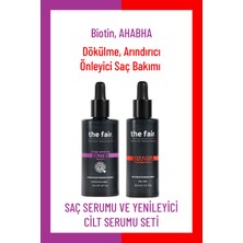 The Fair the fair Biotin Saç Serumu + Aha Bha Arındırıcı Saç Bakım Seti
