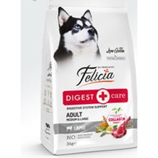Felicia Kolajen Destekli Hipoalerjenik Kuzulu Yetişkin Orta ve Büyük Irk Köpek Maması 3 Kg.