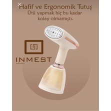 Angelphoto Kiwi Home Buharlı Dikey El Ütüsü 1000W Kırışık Giderici Çelik Tabanlı 777